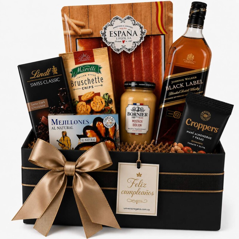 Regalo Gourmet Black Label Cumpleaños Regalo Gourmet Black Label Cumpleaños