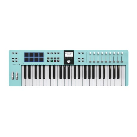 Controlador Midi Arturia Keylab Essential Mk3 49 Teclas Aquamarine Controlador Midi Arturia Keylab Essential Mk3 49 Teclas Aquamarine