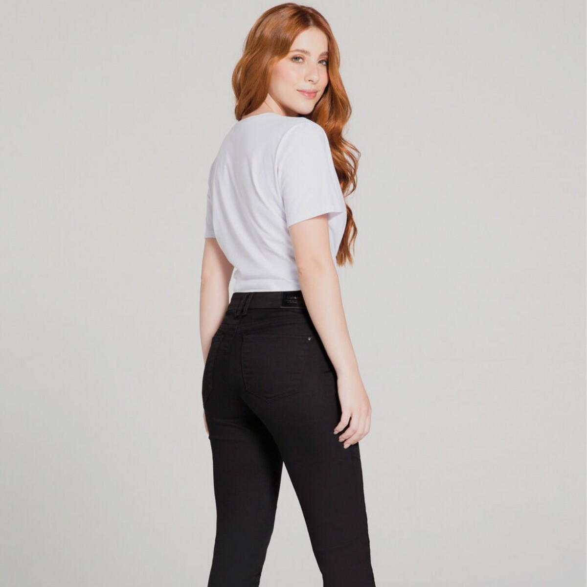 Pantalón Skinny - no Destiñe - Negro 
