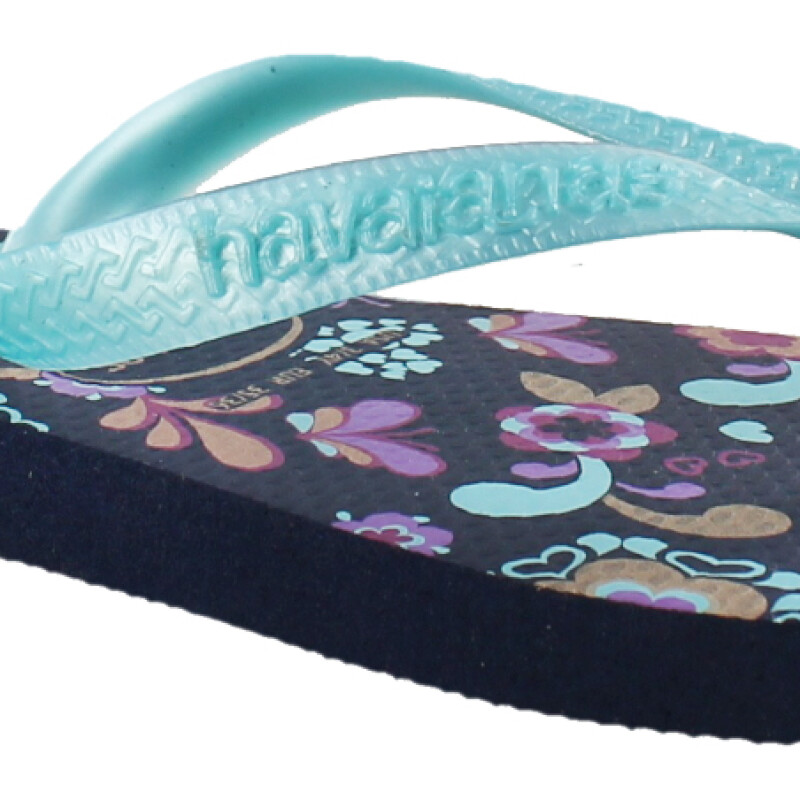 Sandalias Infantiles Havaianas Hav.Kids Flores Azul Marino