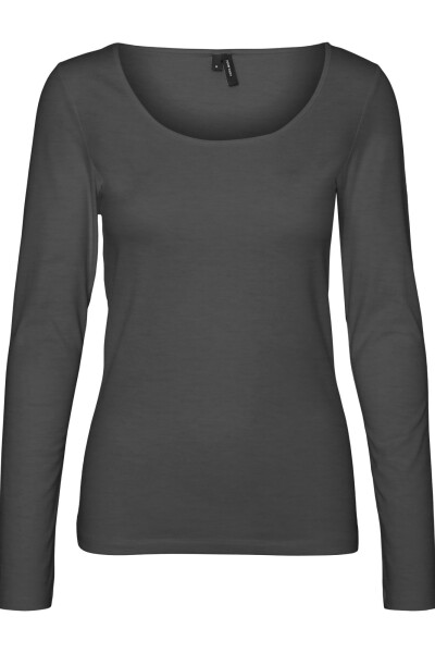 camiseta maxi Dark Grey Melange