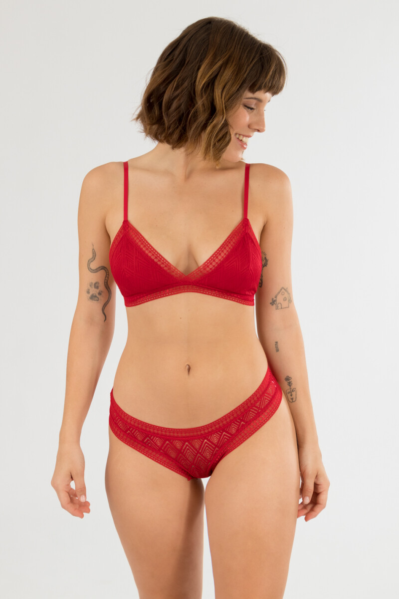 Bikini kraz - Rojo 