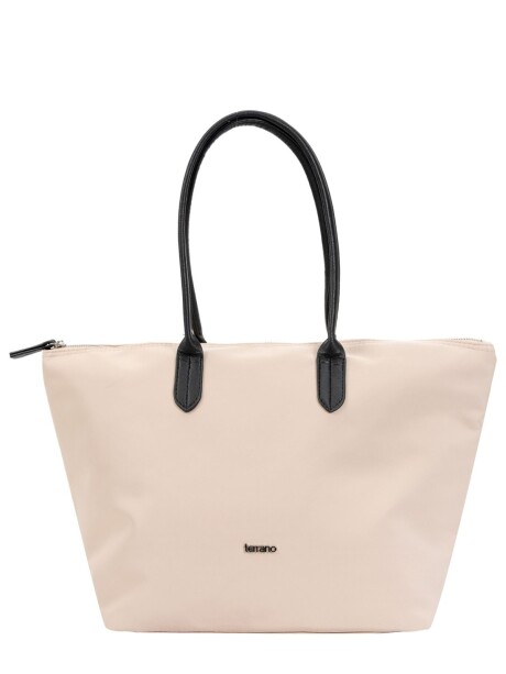 Bolso Roma Combinado Beige