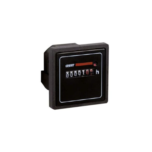 Cuenta horas analógico de 230VAC 55x55mm VE1025
