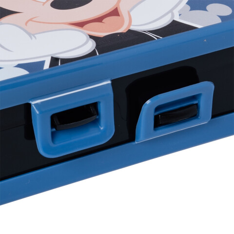 Cartuchera Plástica Mickey con 2 Compartimientos U