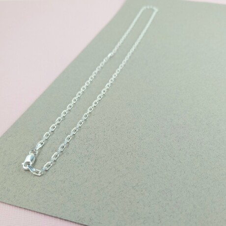 Cadena de plata 925. Modelo, FORCET, 50 cm. Cadena de plata 925. Modelo, FORCET, 50 cm.