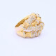 Anillo oro 18k con brillantes. Anillo oro 18k con brillantes.