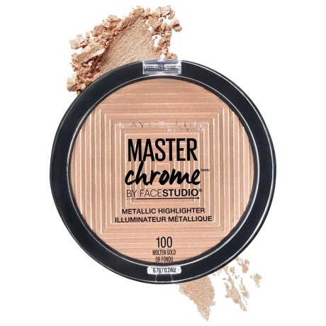 Polvo Iluminador Maybelline Facestudio Master Chrome Metallic Molten Gold Molten Gold