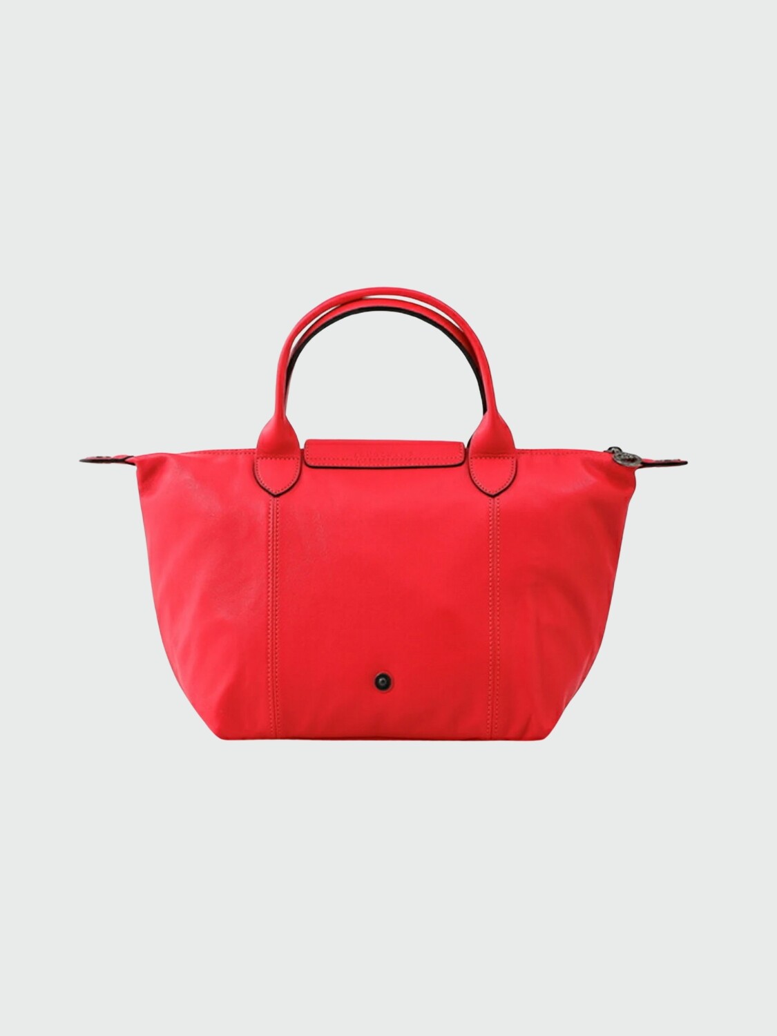 Longchamp -Cartera de cuero plegable, Le pliage cuir Rojo