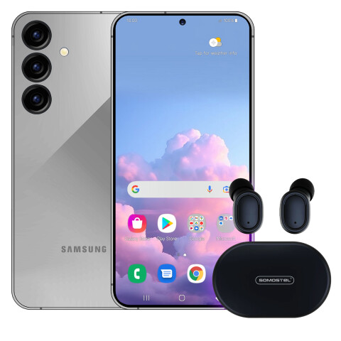 Samsung S25 Plus 12/256 Gb 5g + regalo PLATEADO