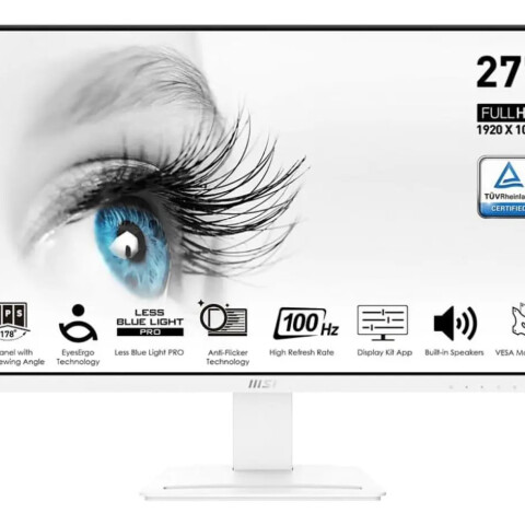 Monitor Msi Pro Mp273aw 27" Full Hd 100 Hz MONITOR MSI PRO MP273AW 27" FHD