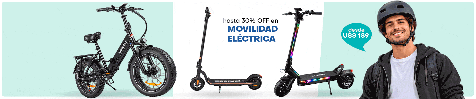 ¡Descuentos en Movilidad Eléctrica para vos!