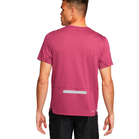 REMERA NIKE DRI-FIT RUN DIVISION RISE 365 Bordeux