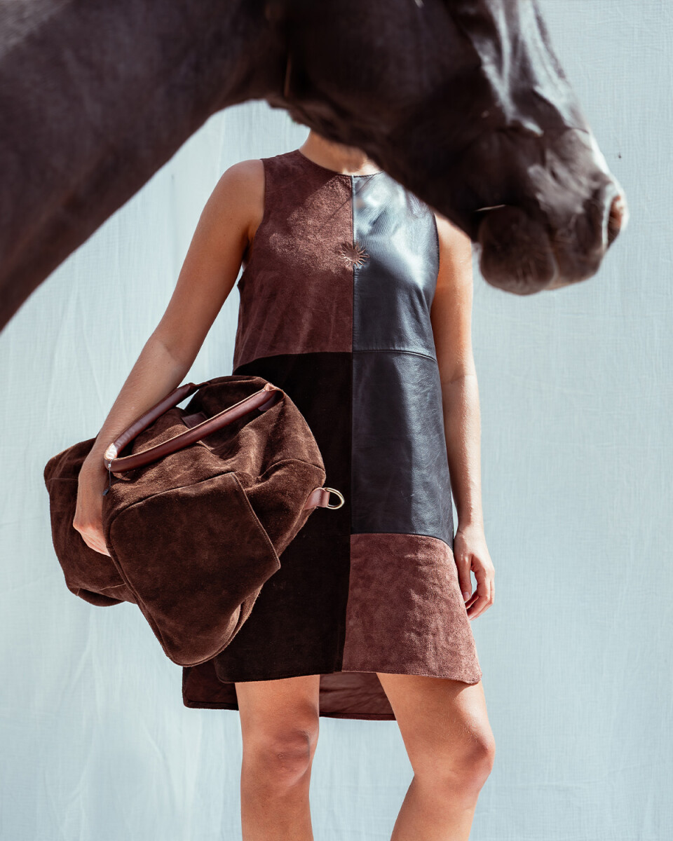 Heart Break Handbag XL - Chocolate 