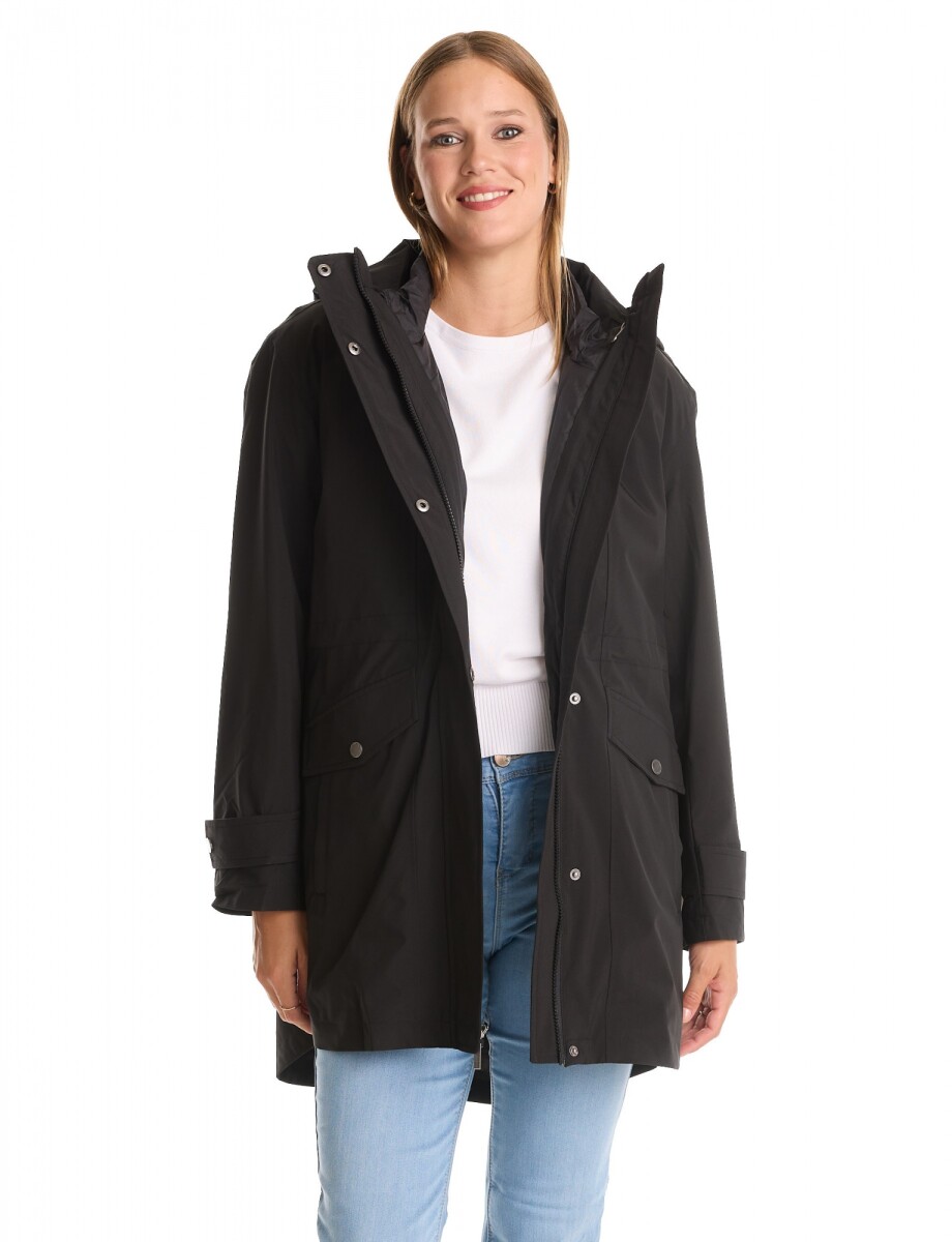 Gabardina 3 En 1 - Negro 