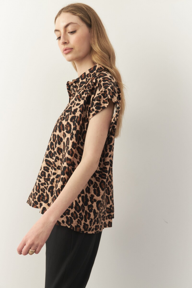 BLUSA ARDEL Canela