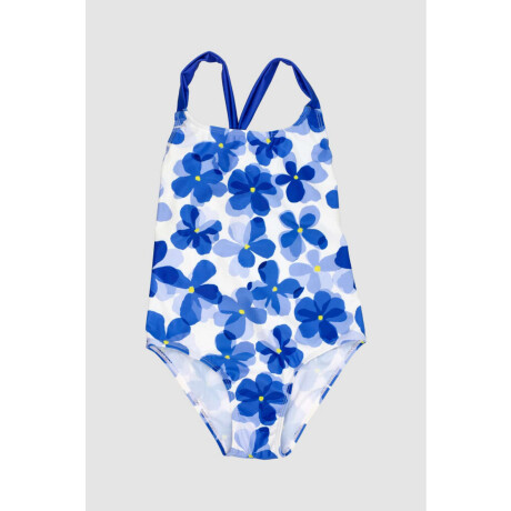 Malla navy 6-14a Navy bouquet