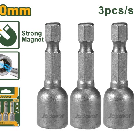 ADAPTADOR MAGNET 10MM ENC 1/4 JADEVER ADAPTADOR MAGNET 10MM ENC 1/4 JADEVER