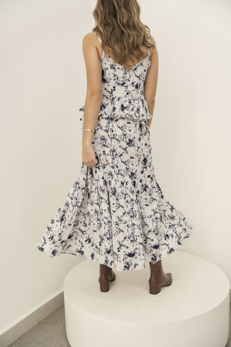 FALDA AURELIA WASHED FLORAL FALDA AURELIA WASHED FLORAL