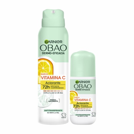 Pack Obao Vitamina C Aerosol + Roll On Pack Obao Vitamina C Aerosol + Roll On