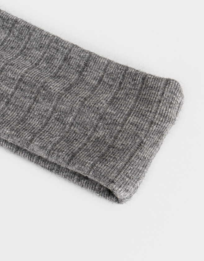 Vinchas Textiles Tejida Vincha Textil Gris Oscuro - Gris Oscuro