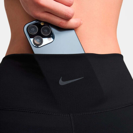 Pantalón Largo Nike One High-Waisted Crop Leggings De Mujer Negro