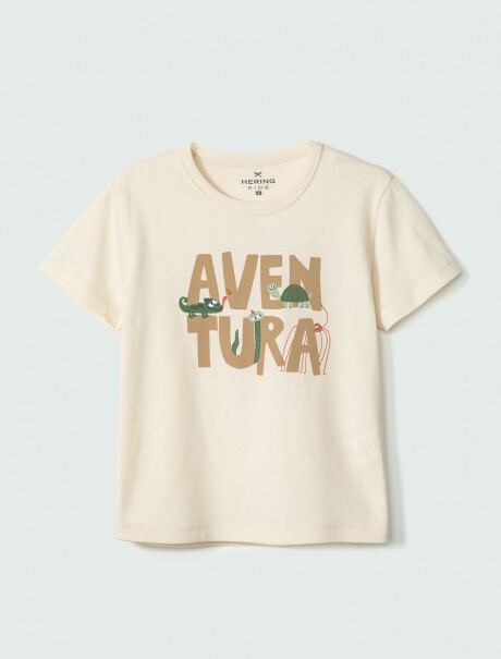 CAMISETA INFANTIL CON ESTAMPA SUELA