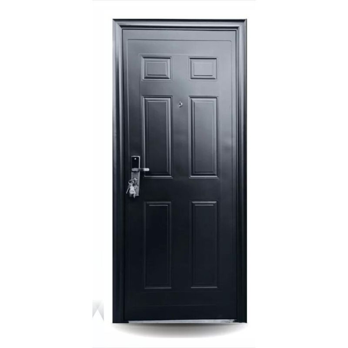 PUERTA SEMI BLINDADA NEGRA 25K - DERECHA 