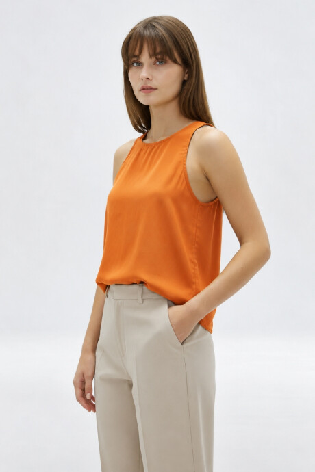 Musculosa Xilven Caramelo