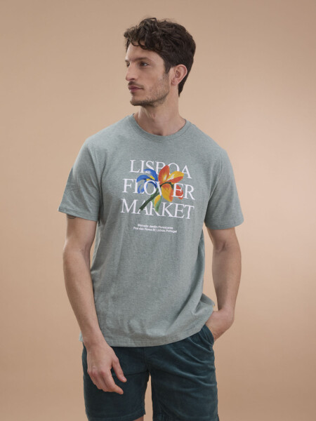T-SHIRT ESTAMPA MARKET ESMERALDA MEL
