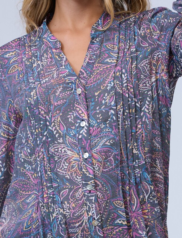 Camisa Print GRIS/MULTI