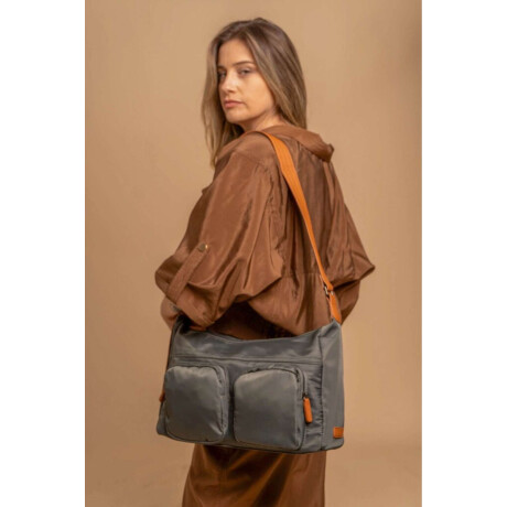 Bandolera Tahina Musgo C/Suela