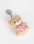 Llavero Peluche Llavero Y Charm De Peluche De Osito - Marron Beige
