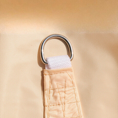 Lona Toldo Vela Triangular Filtro Uv 3,6m Sombra Beige