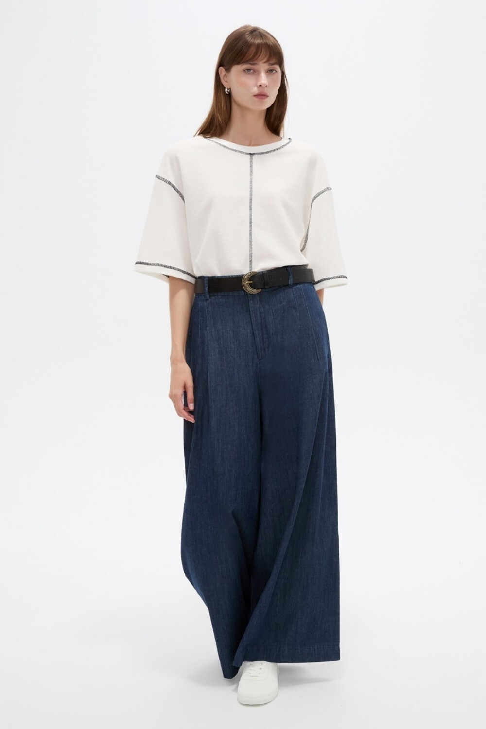 Pantalon Anvir Azul Oscuro