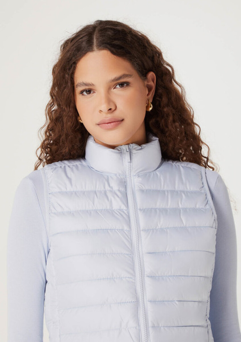 CHALECO FEMENINO ADULTO - AZUL CLARO 