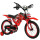 Bicicleta Moto Cross R16 Niño C/ Sonido y Accesorios Rojo