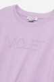 Remera con elástico VIOLETA