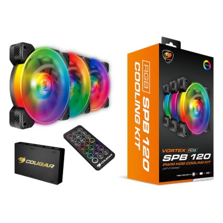 Fan Cougar SPB120 Vortex Rgb Kit X3 001