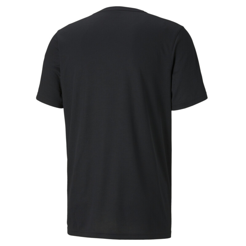 Remera Puma Performance Manga Corta Tee de Hombre Negro