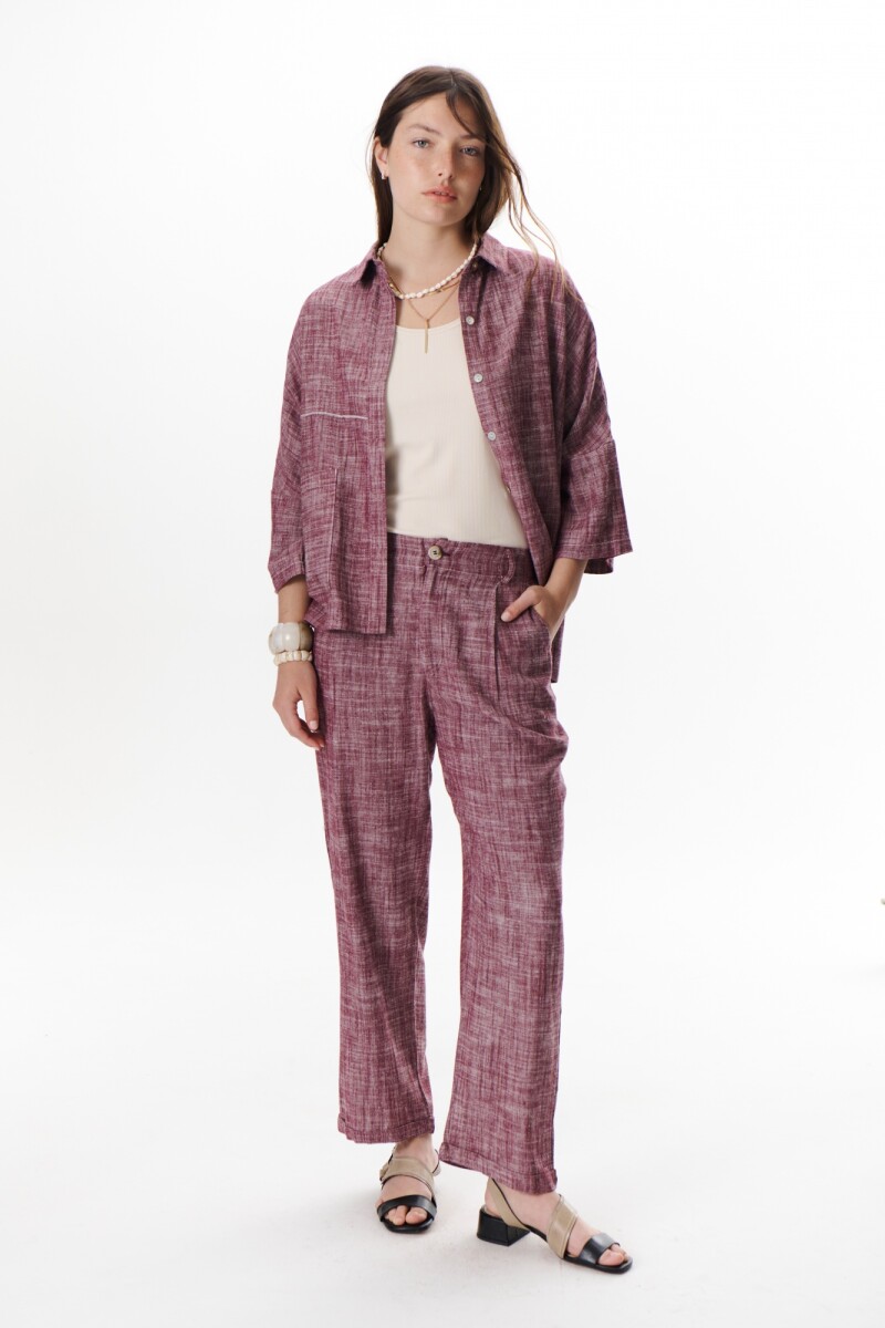 PANTALON MELANIE ROJO