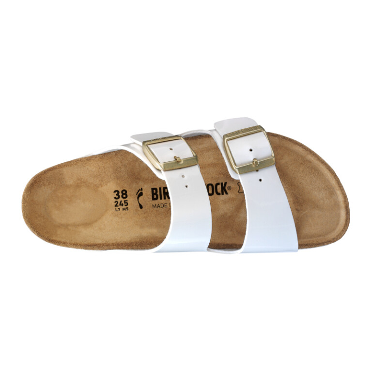 Sandalia Arizona Birko Flor - Regular Blanco