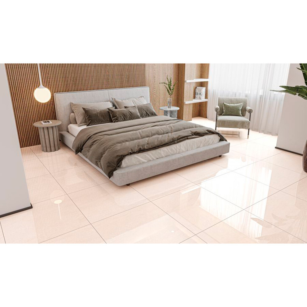 CERÁMICA VIANA BEIGE PULIDA RECTIFICADA "A" 61X61 CM Cerámica Viana Beige Pulida Rectificada "a" 61x61 Cm