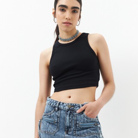 FALDA JOY Azul Antiguo