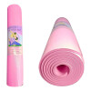 Alfombra para ejercicio, yoga, pilates. 4mm de espesor Rosa