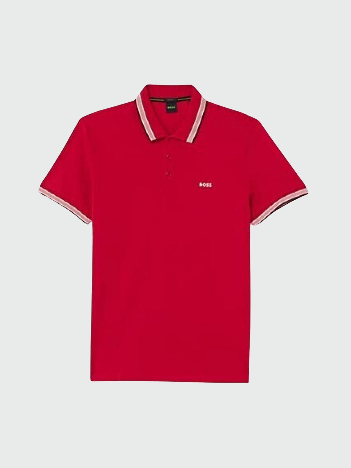Remera polo roja new arrivals