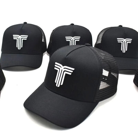 Gorro Tiffosi c/Bordado T Negro - Blanco