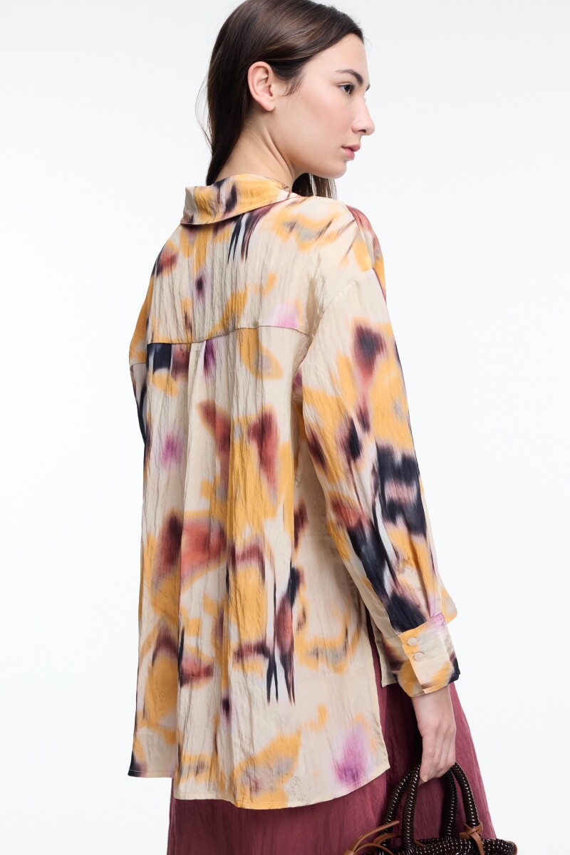 CAMISA OVERSIZED Amarillo
