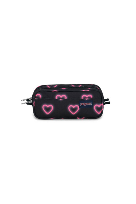 Cartuchera Large Accessory Pouch Happy Hearts Black