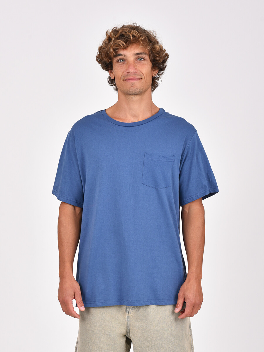 REMERA KAEL - AZUL OSCURO 